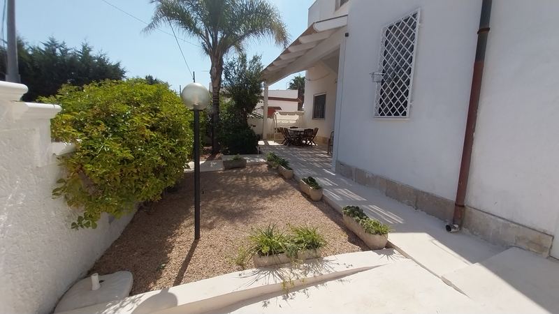 Il giardino privato di Villa Litus